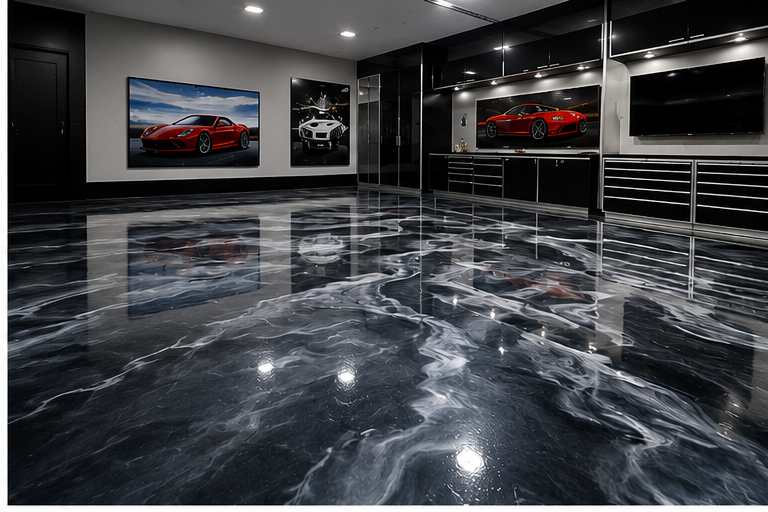Metallic Epoxy Finishes